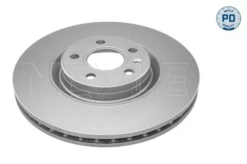 2x Meyle Pd Front Vented Brake Discs Pair For Volvo S60 S90 V60 V90 Xc40 Xc60