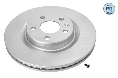 2x Meyle Pd Front Vented Brake Discs Pair For Volvo Xc40