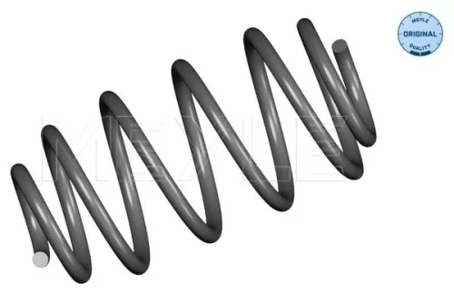 2x Meyle Rear Suspension Springs For Opel Meriva