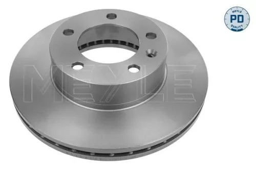 2x Meyle Pd Front Vented Brake Discs Pair For Nissan Opel Renault Vauxhall Inter