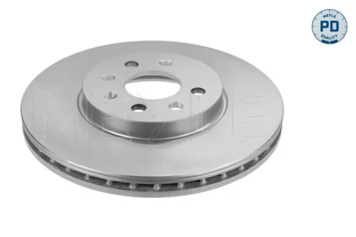 2x Meyle Pd Front Vented Brake Discs Pair For Opel Vauxhall Astra Astra H Classi