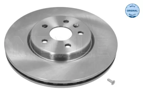 2x Meyle Front Vented Brake Discs Pair For Opel Vauxhall Astra