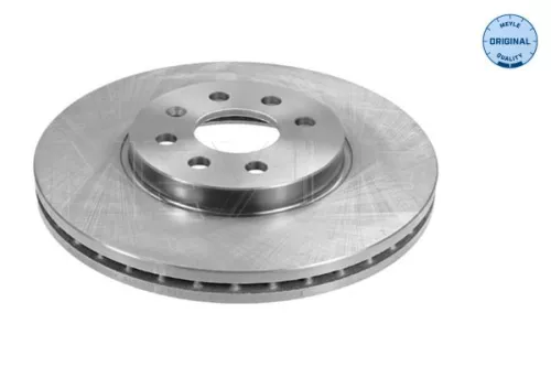 2x Meyle Front Vented Brake Discs Pair For Opel Vauxhall Combo Meriva