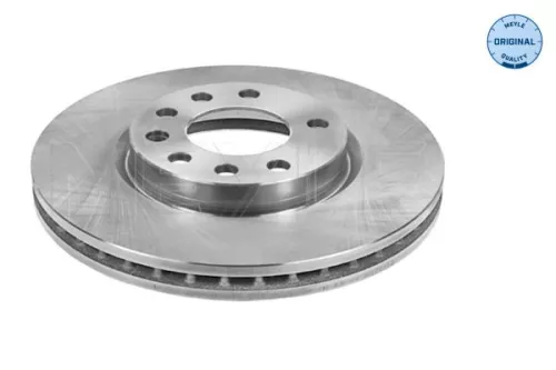 2x Meyle Front Vented Brake Discs Pair For Opel Vauxhall Corsa