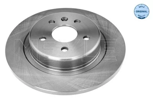 2x Meyle Rear Solid Brake Discs Pair For Opel Vauxhall Astra