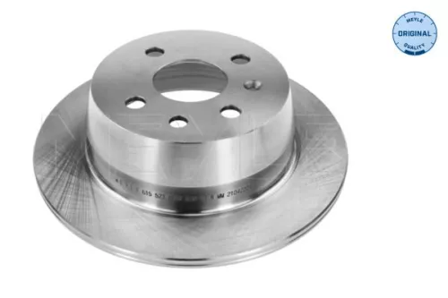 2x Meyle Rear Solid Brake Discs Pair For Opel Vauxhall Astra Cavalier Vectra