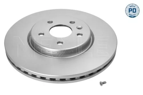 2x Meyle Pd Front Vented Brake Discs Pair For Opel Vauxhall Astra