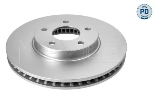 2x Meyle Pd Front Vented Brake Discs Pair For Ford Focus