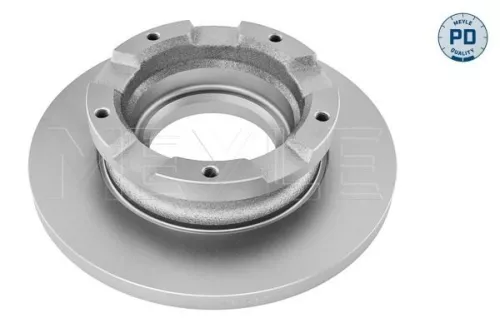 2x Meyle Pd Rear Solid Brake Discs Pair For Ford Transit Transit Tourneo