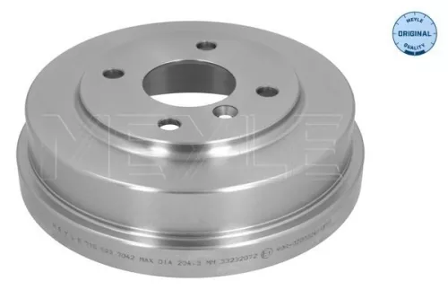 2x Meyle Rear Brake Drum For Ford Fiesta