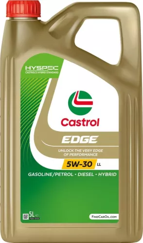 Castrol EDGE 5W-30 LL Fully Synthetic Engine Oil 5w30 Long Life 5 Litres 5L