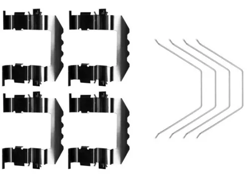 Mintex Front Brake Pad Fitting Kit For Hyundai Kia I40, Kona, Optima            