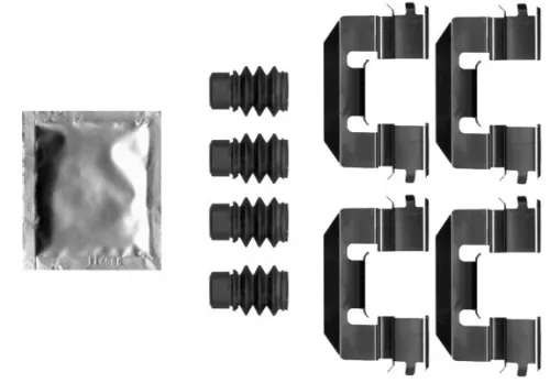Mintex Front Brake Pad Fitting Kit For Fiat Tipo                                