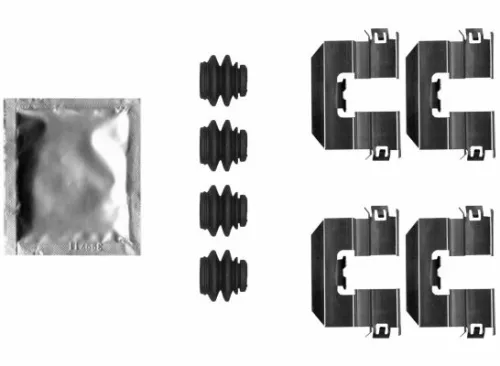 Mintex Rear Brake Pad Fitting Kit For Mini Mini                                 