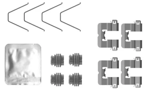 Mintex Rear Brake Pad Fitting Kit For Hyundai Kia Ceed, I30, Kona, Proceed, Xcee