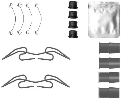 Mintex Rear Caliper Repair Kit For Audi Audi (Faw) Cupra Ford Seat Skoda Vw A3 A