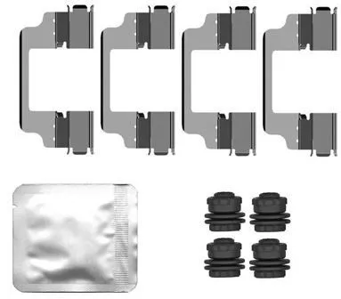Mintex Rear Brake Pad Fitting Kit For Alpina Bmw 7, 8, B7, X5, X6, X7, Xb7      