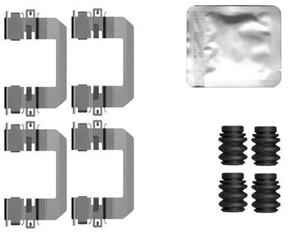 Mintex Front Brake Pad Fitting Kit For Hyundai Kia Santa Fe, Sorento            
