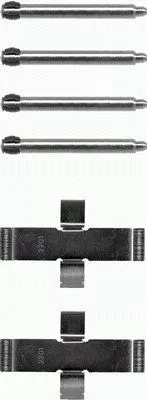 Mintex Rear Brake Pad Fitting Kit For Mercedes 190                              