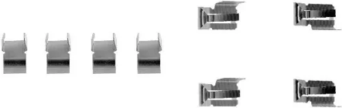 Mintex Front Brake Pad Fitting Kit For Bertone Daihatsu Feroza, Freeclimber, Roc