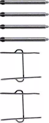 Mintex Front Brake Pad Fitting Kit For Citroën Peugeot 106, 106 Van, Ax, Saxo   