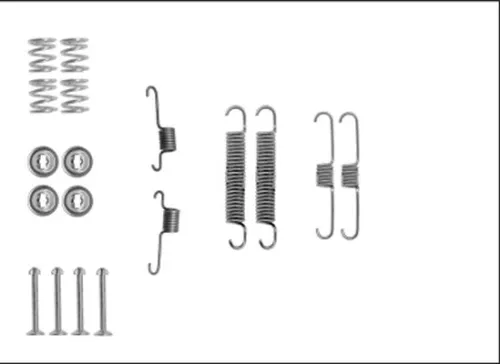 Mintex Rear Brake Shoe Fitting Kit For Daihatsu Cuore Mira Move Sirion          