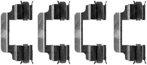 Mintex Front Brake Pad Fitting Kit For Citroën Fiat Lancia Mercedes Peugeot 807,