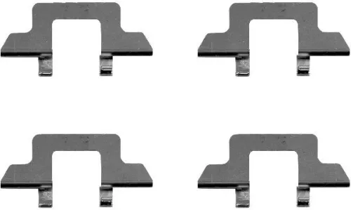 Mintex Front Brake Pad Fitting Kit For Citroën C2, C2 Enterprise, C3            