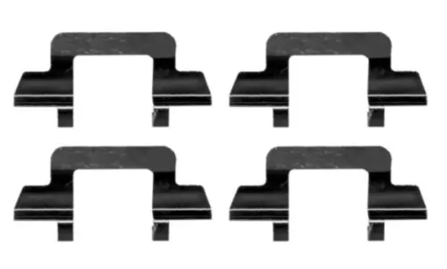 Mintex Front Brake Pad Fitting Kit For Citroën C2, C3                           