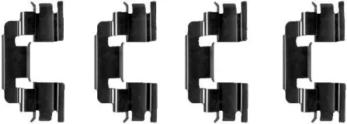 Mintex Front Brake Pad Fitting Kit For Land Rover Freelander                    