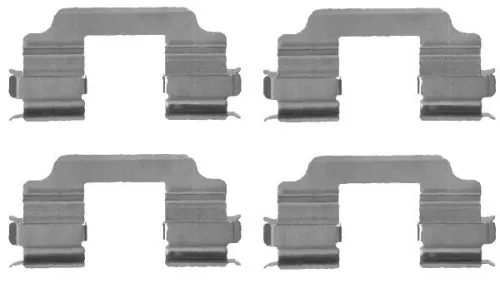 Mintex Front Brake Pad Fitting Kit For German E Cars Opel Suzuki Vauxhall Agila,