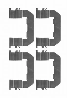 Mintex Front Brake Pad Fitting Kit For Hyundai Kia Entourage, Genesis, Grand San