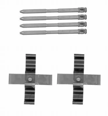 Mintex Rear Brake Pad Fitting Kit For Bmw 1                                     