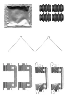 Mintex Front Brake Pad Fitting Kit For Acura Honda Civic, Cr-z, Ilx, Insight, Ja