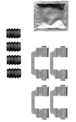 Mintex Front Rear Brake Pad Fitting Kit For Bmw 5, I3, X3, X4, Z4               