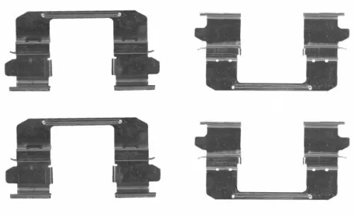 Mintex Front Brake Pad Fitting Kit For Chevrolet Isuzu D-max, Mu-7, Mu-x        