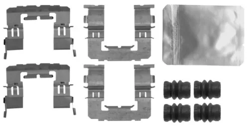 Mintex Front Rear Brake Pad Fitting Kit For Saab Scion Subaru Toyota 9-2x, Brz, 