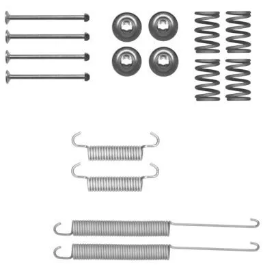 Mintex Rear Brake Shoe Fitting Kit For Vw Amarok                                