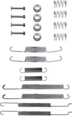 Mintex Rear Brake Shoe Fitting Kit For Audi Seat Vw 100 80 Caddy Golf Inca Jetta