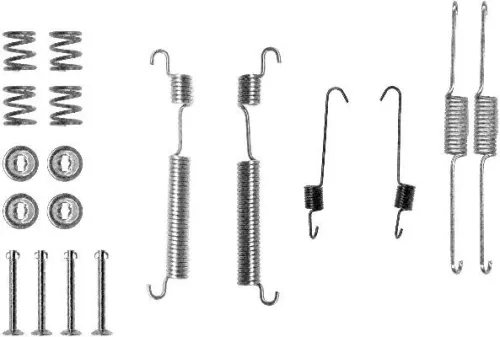 Mintex Rear Brake Shoe Fitting Kit For Dodge Hyundai Accent Pony Pony / Excel Ve