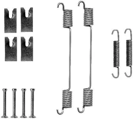 Mintex Rear Brake Shoe Fitting Kit For Citroën Fiat Peugeot Boxer Ducato Jumper 