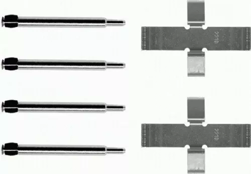 Mintex Front Rear Brake Pad Fitting Kit For Alfa Romeo Mercedes /8, 75, Milano, 