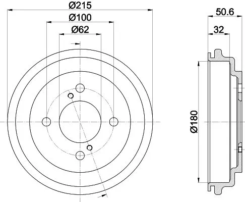 Mintex Rear Brake Drum For Maruti Suzuki Suzuki Celerio