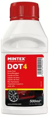 Mintex 500ml Brake Fluid Fmvss 116 Dot4, Iso 4925 (Class 4), Sae J 1704