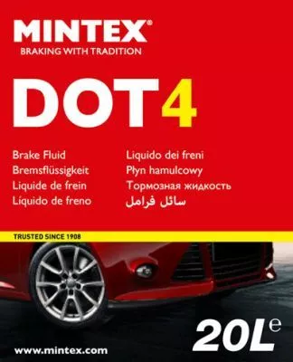 MINTEX 20L Brake Fluid
