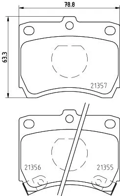Mintex Front Brake Pads Set For Ford Australia Ford Usa Kia Mazda 121 Festiva Pr