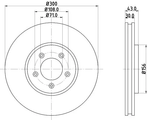 2x Mintex Front Vented Brake Discs Pair For Ford Usa Jaguar Lincoln Ls S-type Th