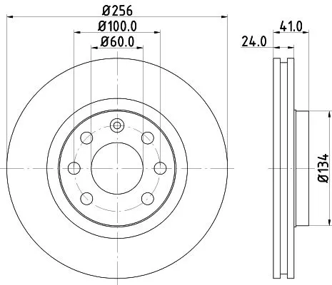 2x Mintex Front Vented Brake Discs Pair For Chevrolet Daewoo Fso Holden Lotus Op