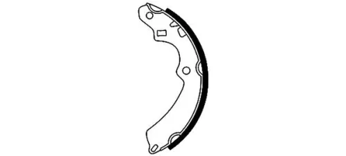 Mintex Rear Brake Shoe Set For Bedford Ford Asia & Oceania Gme Holden Suzuki Vau
