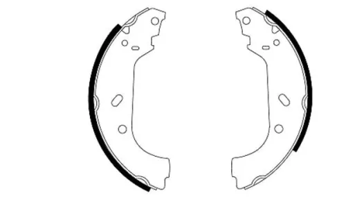 Mintex Rear Brake Shoe Set For Citroën Fiat Lancia Peugeot 806 Evasion Expert Ju